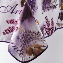 Tischdecke Anti-Fleck Lavendel, Oliven | Franse Tafelkleden
