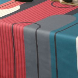 Tischdecke Anti-Fleck mehrfarbige | Franse Tafelkleden