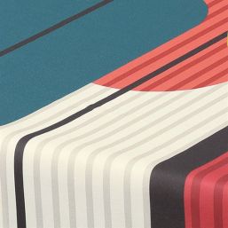 Tischdecke Anti-Fleck mehrfarbige | Franse Tafelkleden