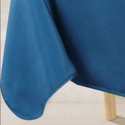 Tafelkleed anti-vlek blauw met vissen | Franse Tafelkleden