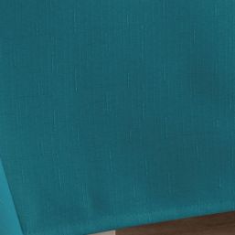 Tafelkleed anti-vlek turquoise groen linnen look | Franse Tafelkleden