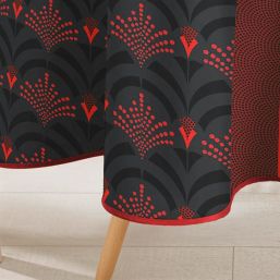 Tafelkleed anti-vlek rood Phoenix | Franse Tafelkleden