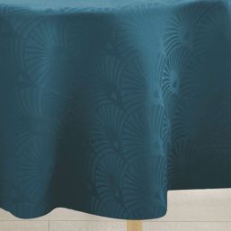 Nappe de table anti-tache blue de Damassée | Franse Tafelkleden