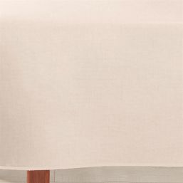 Tablecloth anti-stain plain cream | Franse Tafelkleden