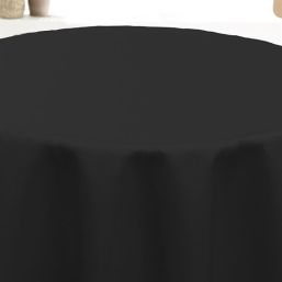 Nappe de table anti tache noir | Franse Tafelkleden