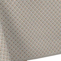 Tablecloth anti-stain beige with small arches | Franse Tafelkleden