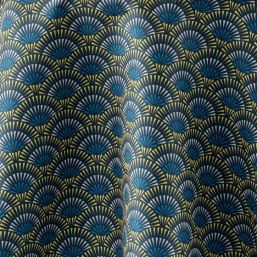 Tafelkleed anti-vlek blauw, gele bogen | Franse Tafelkleden