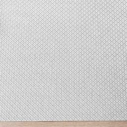 Placemat anti-stain vinyl white | Franse Tafelkleden