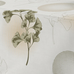 Beige Polyester-Antifleck-Tischdecke | Franse Tafelkleden