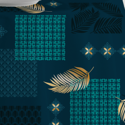 Nappe en Polyester bleu Foncé | Franse Tafelkleden